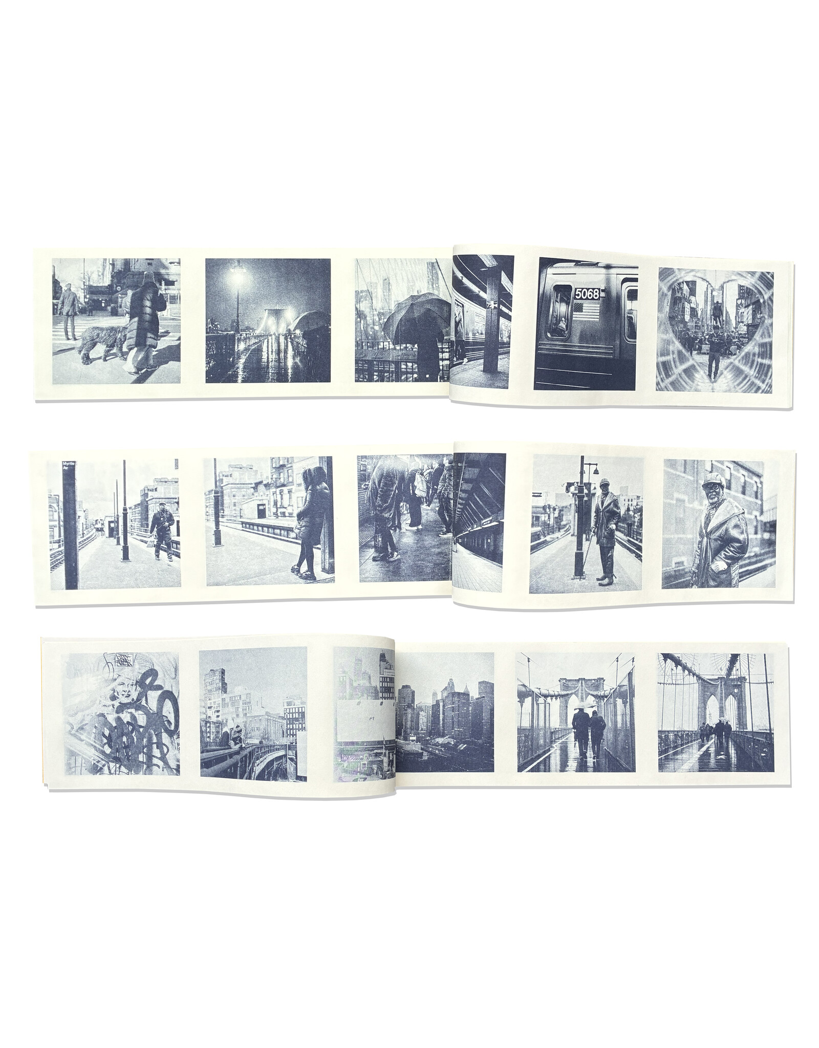 Oswaldo Garcia: Contact Sheet NYC (Yellow Cover)