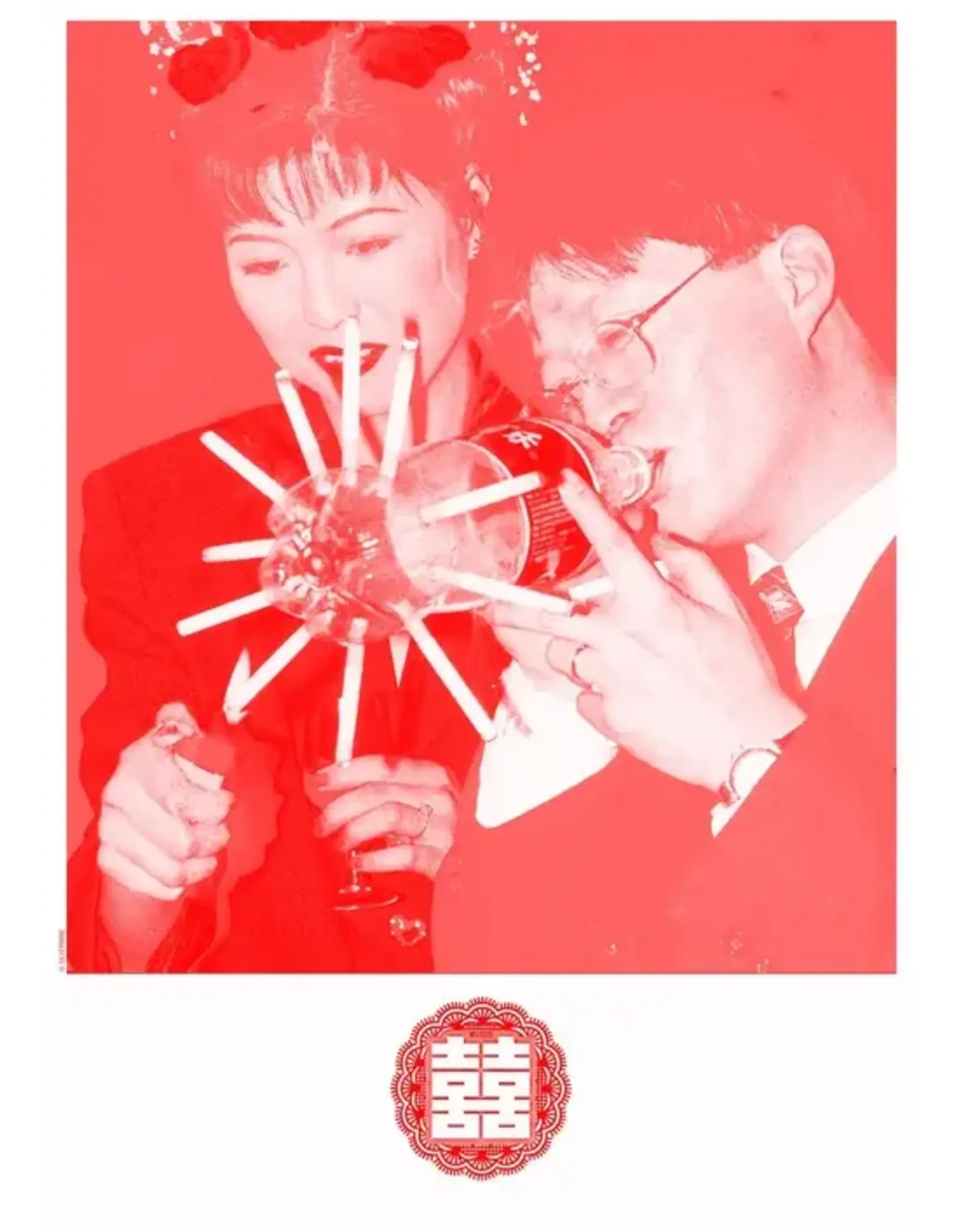 Beijing Silvermine Wedding bong - Silvermine Riso print