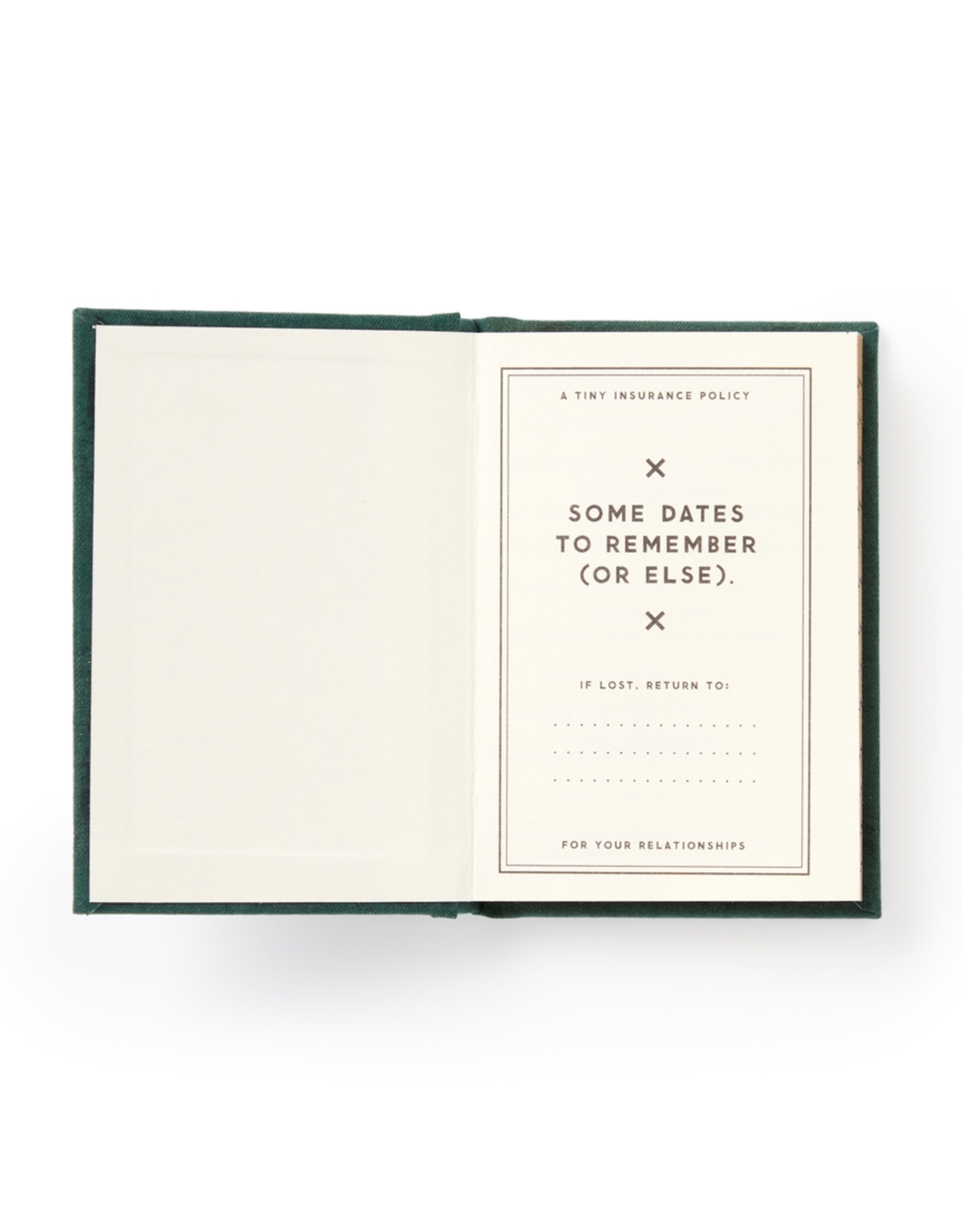 chronicle books Dates People Get Mad If I Forget Tiny Diary