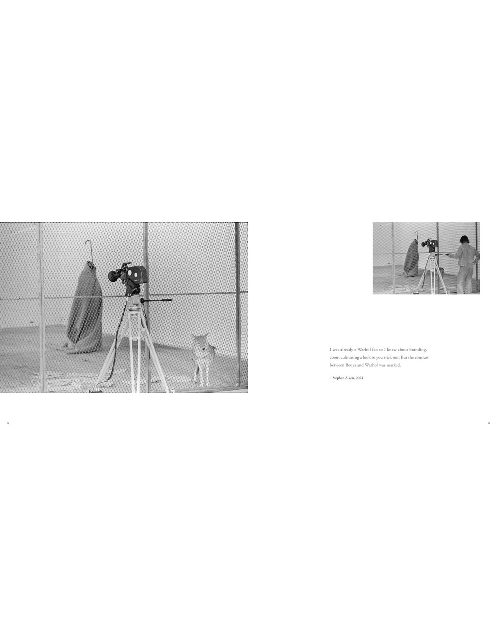 Stephen Aiken: An Artist, a Coyote, and a Cage