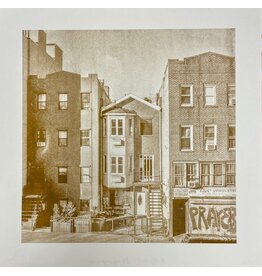 Gold Rain Bedstuy riso print