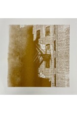 Gold Rain New York streets riso print