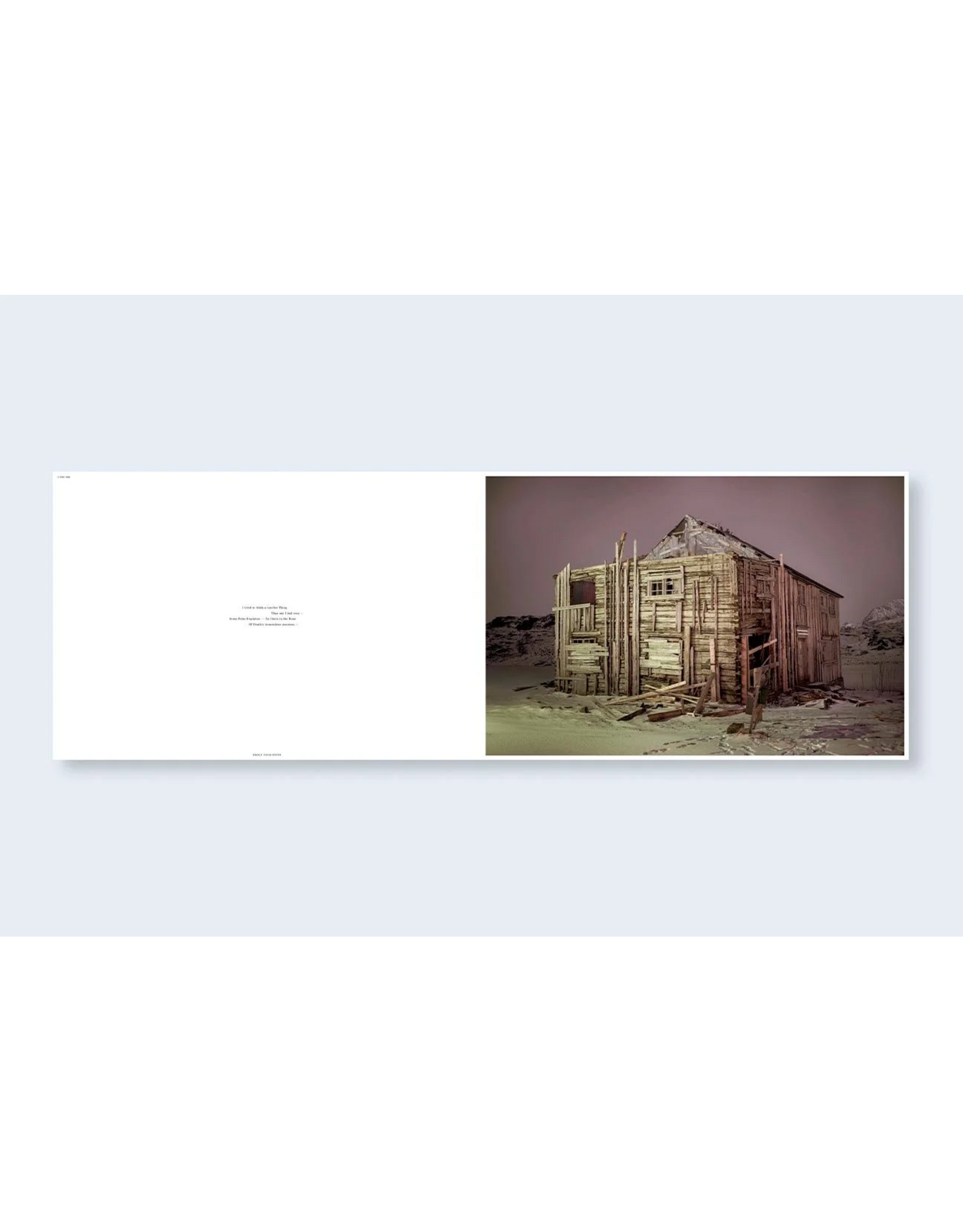 Nazraeli Press Todd Hido: The End Sends Advance Warning