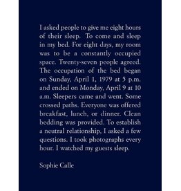 Siglio Sophie Calle: The Sleepers