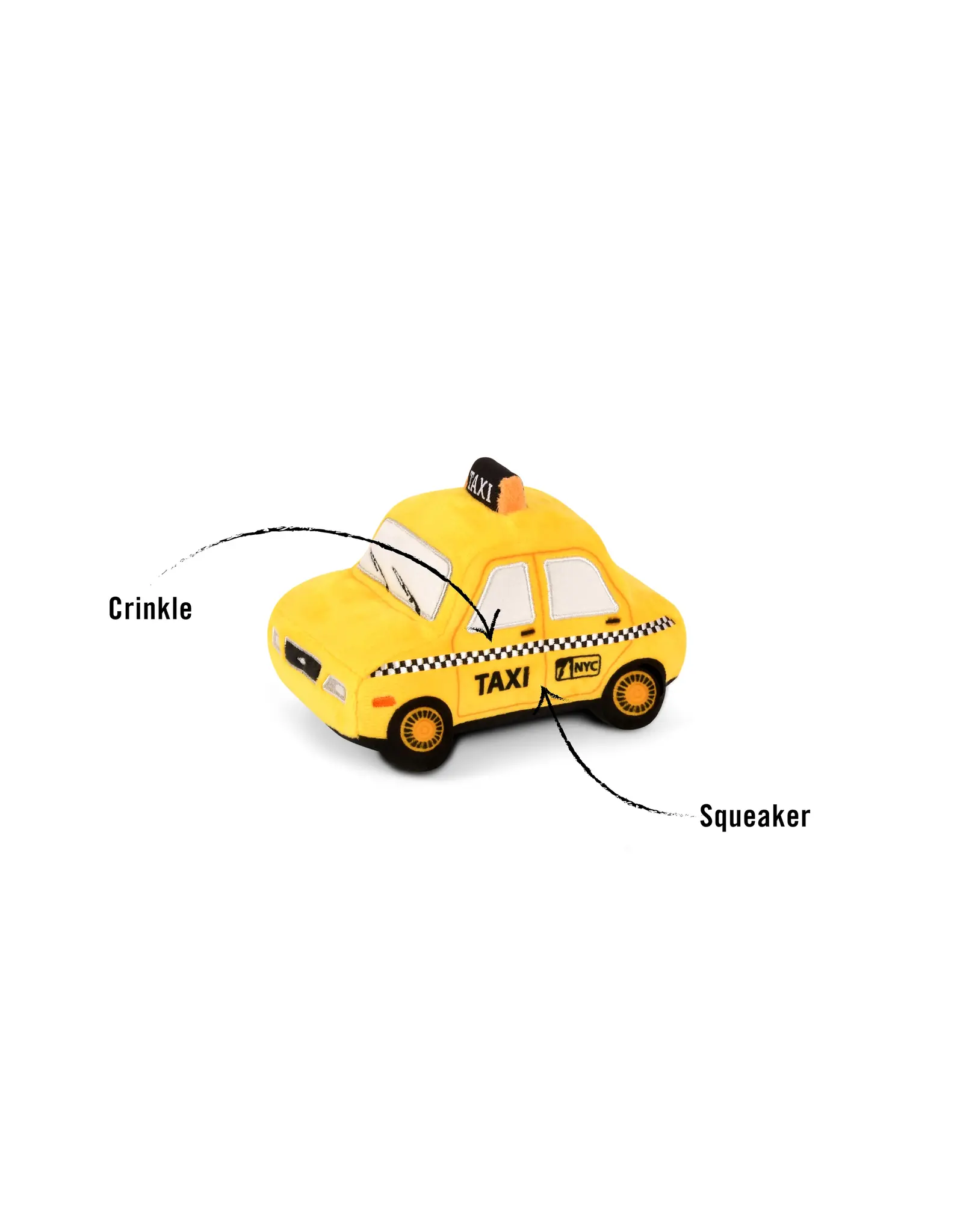 Taxi Dog Toy