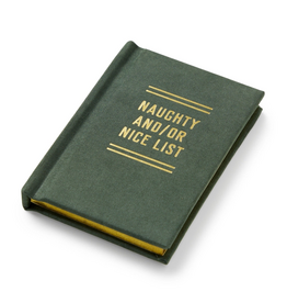 chronicle books Naughty And Or Nice Tiny Diary