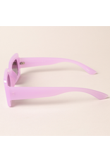 Bold Rectangular Sunglasses + sleeve