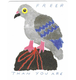 Upon Studio Freer than you are - Glitter Sticker