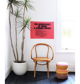 Advantages of Being A Woman Tea Towel X Guerrilla Girls