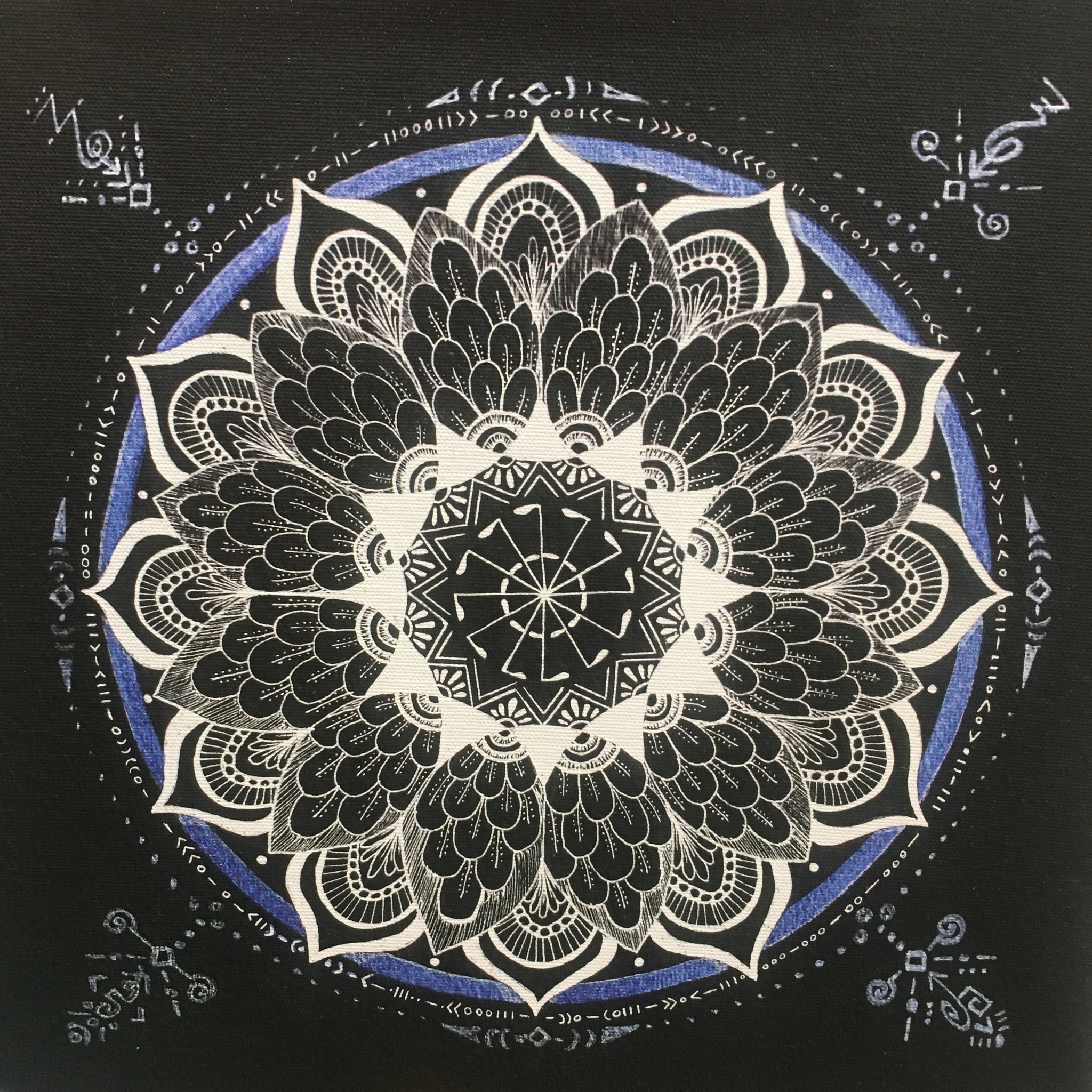 Mishi Clauberg TransMeTation 12x12 Giclee Canvas Mishi Clauberg TransMeTation 12x12 Giclee Canvas