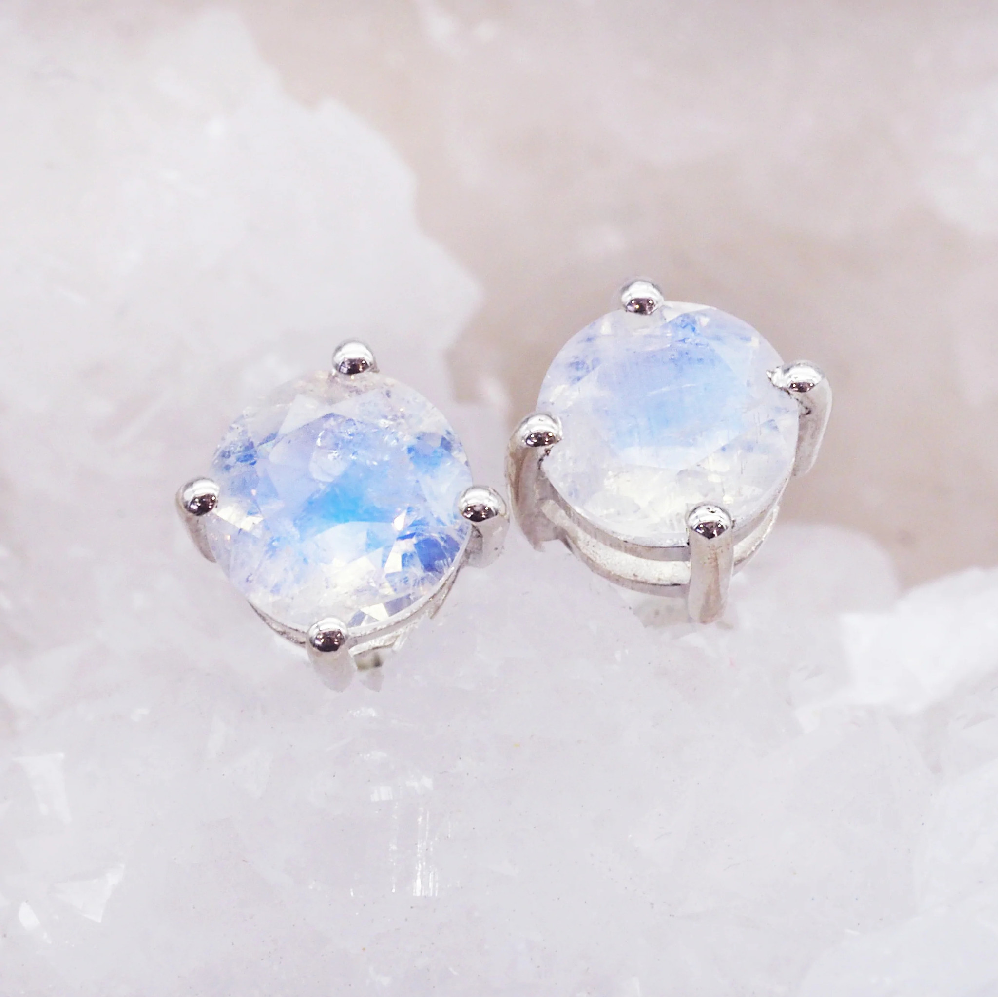 Moonstone Studs Moonstone Studs