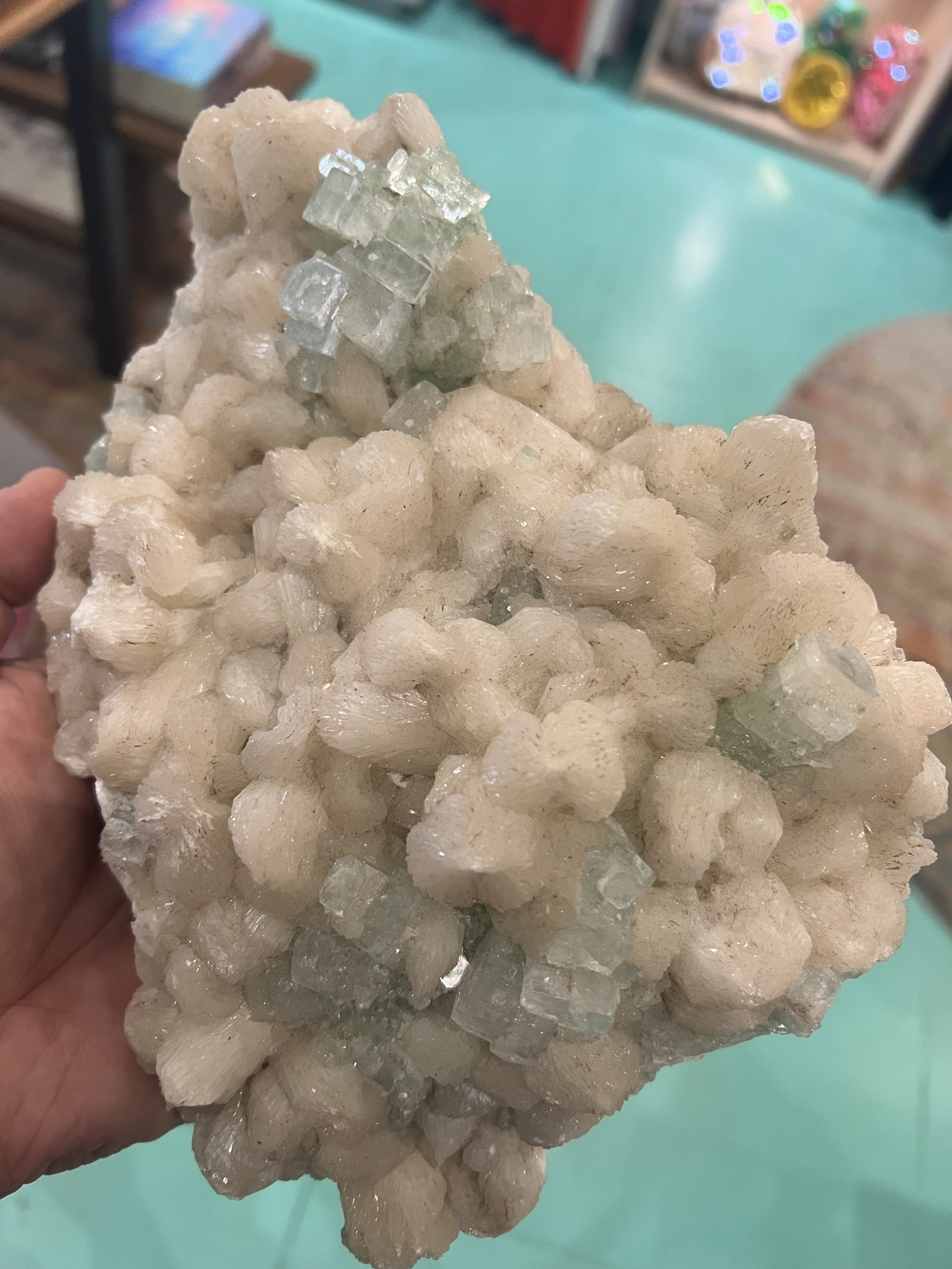 Crystal Mana Blue Apophyllite #14 Crystal Mana Blue Apophyllite #14