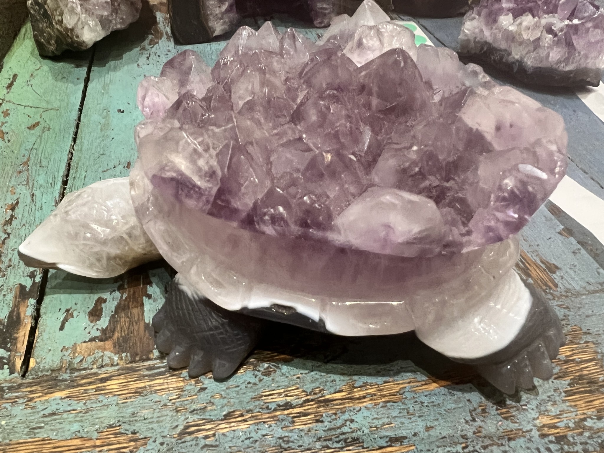 Crystal Mana Amethyst Honu #32 Crystal Mana Amethyst Honu #32