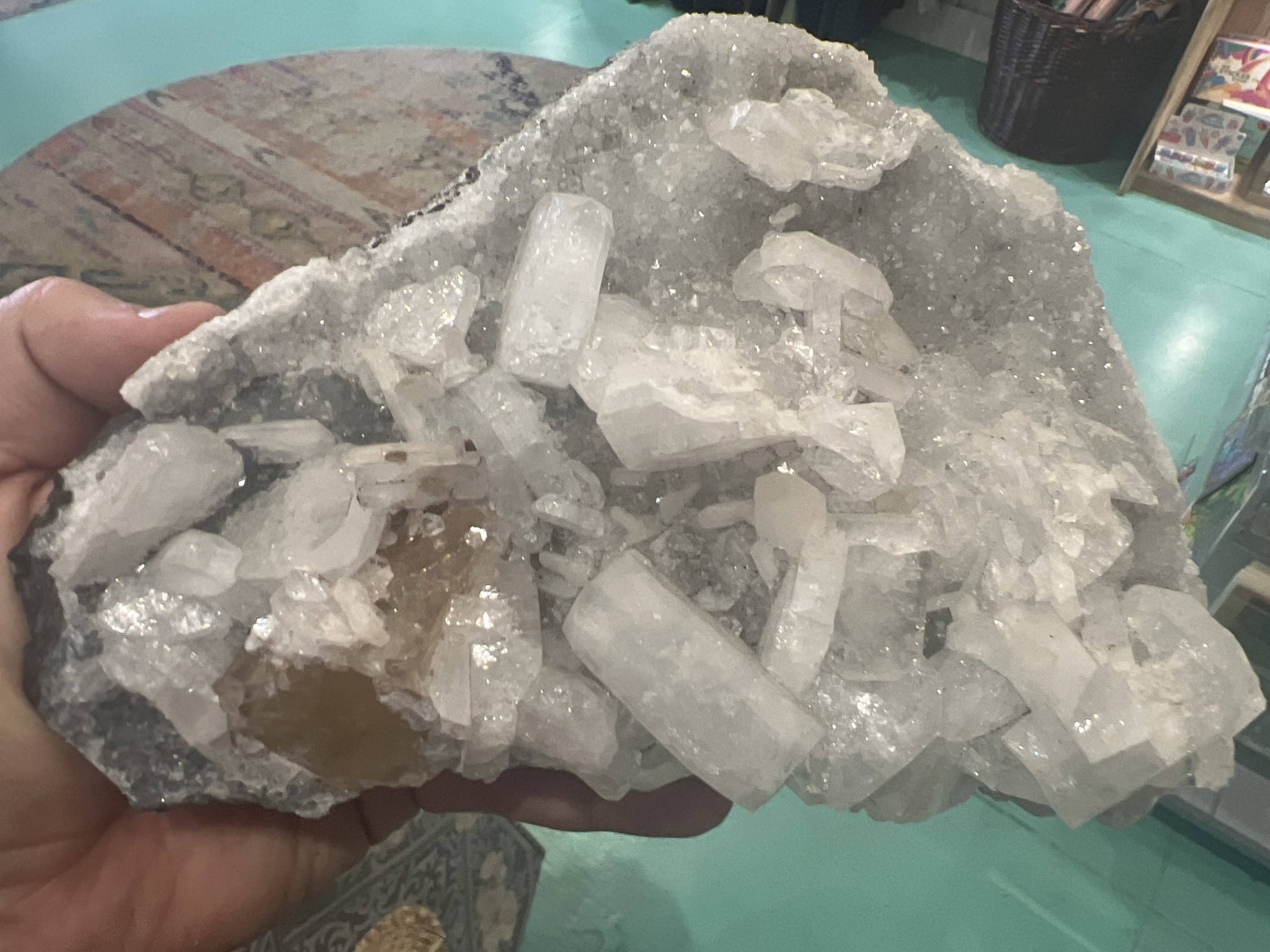Crystal Mana Peach Apophyllite #15 Crystal Mana Peach Apophyllite #15
