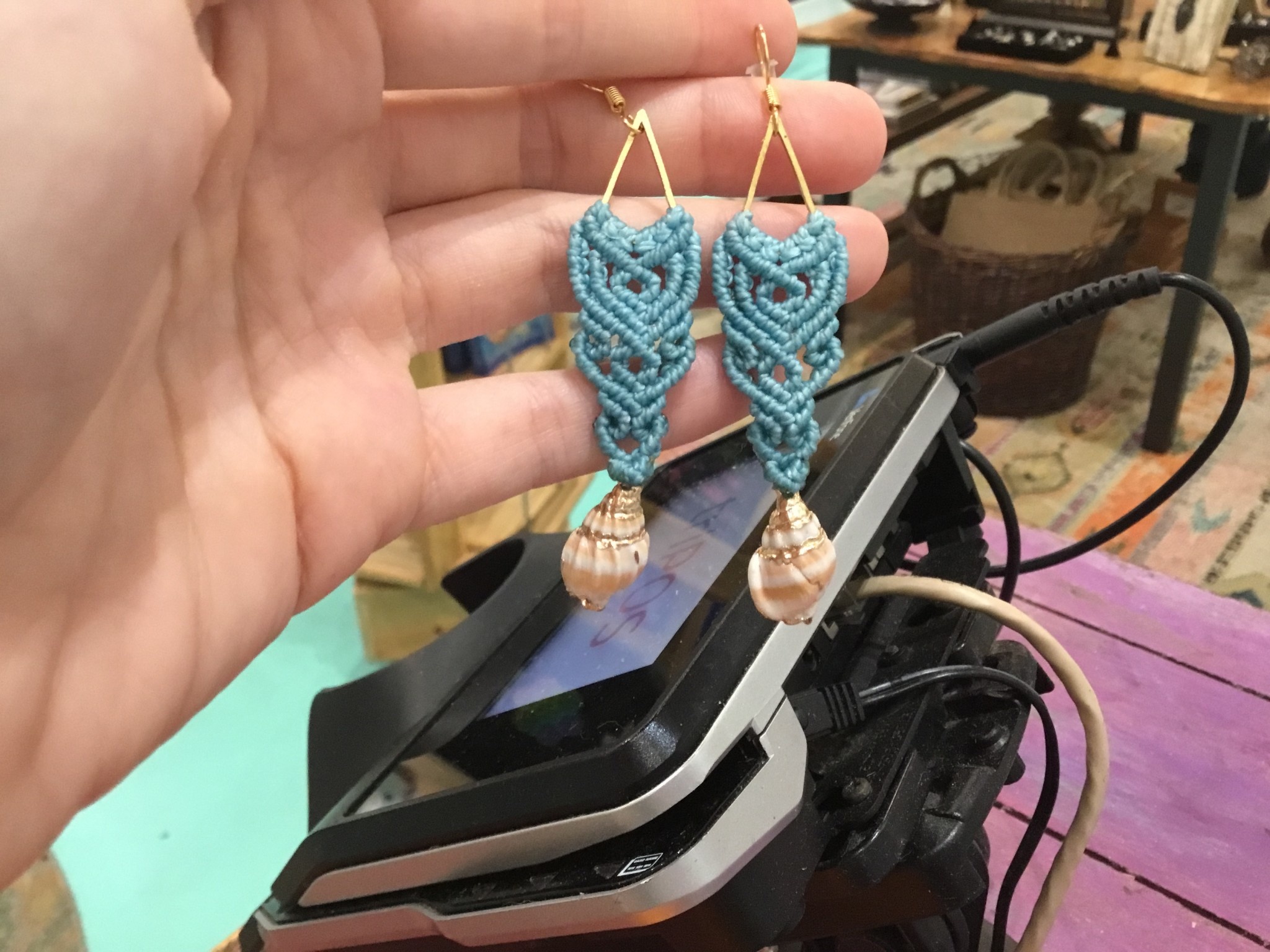 Kimberly Juliana Macrame Earrings Kimberly Juliana Macrame Earrings