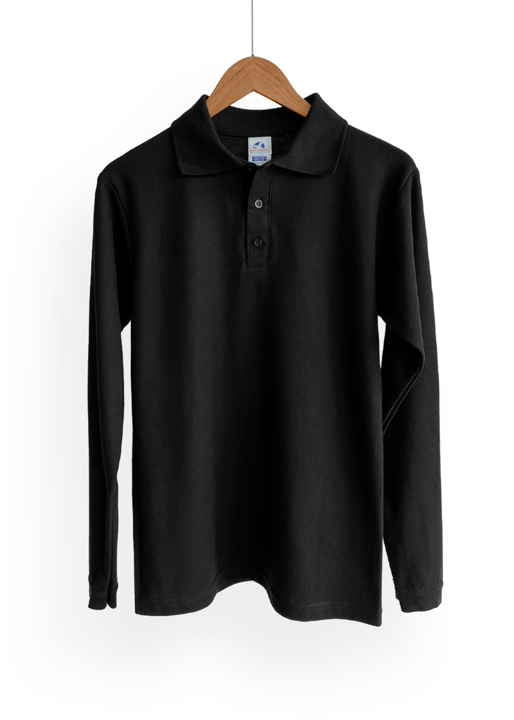 Playerytees STYLE 600CL - CARDED POLO LONG SLEEVE 50% COTTON 50% POLYESTER