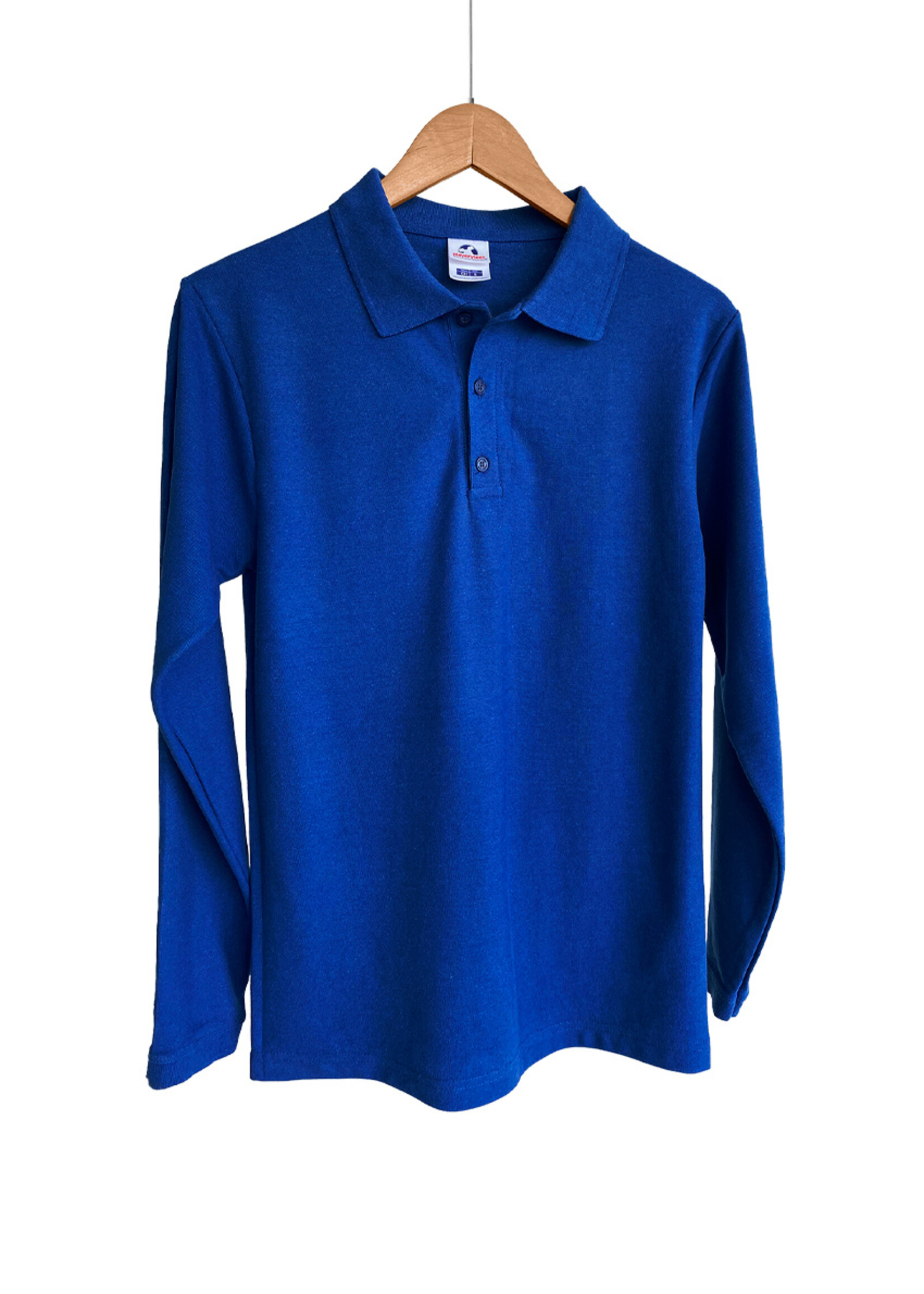 Playerytees STYLE 600CL - CARDED POLO LONG SLEEVE 50% COTTON 50% POLYESTER