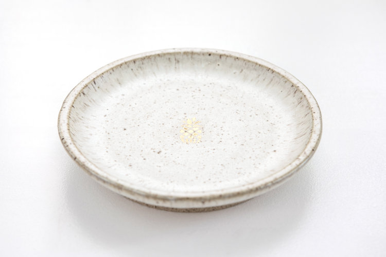 Shade & Shutter Dessert Plate in Sea Foam