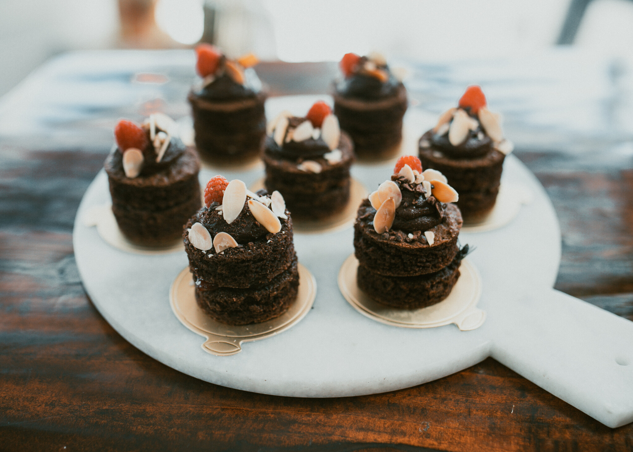 desserts at The Green Pineapple Wellness Cafe