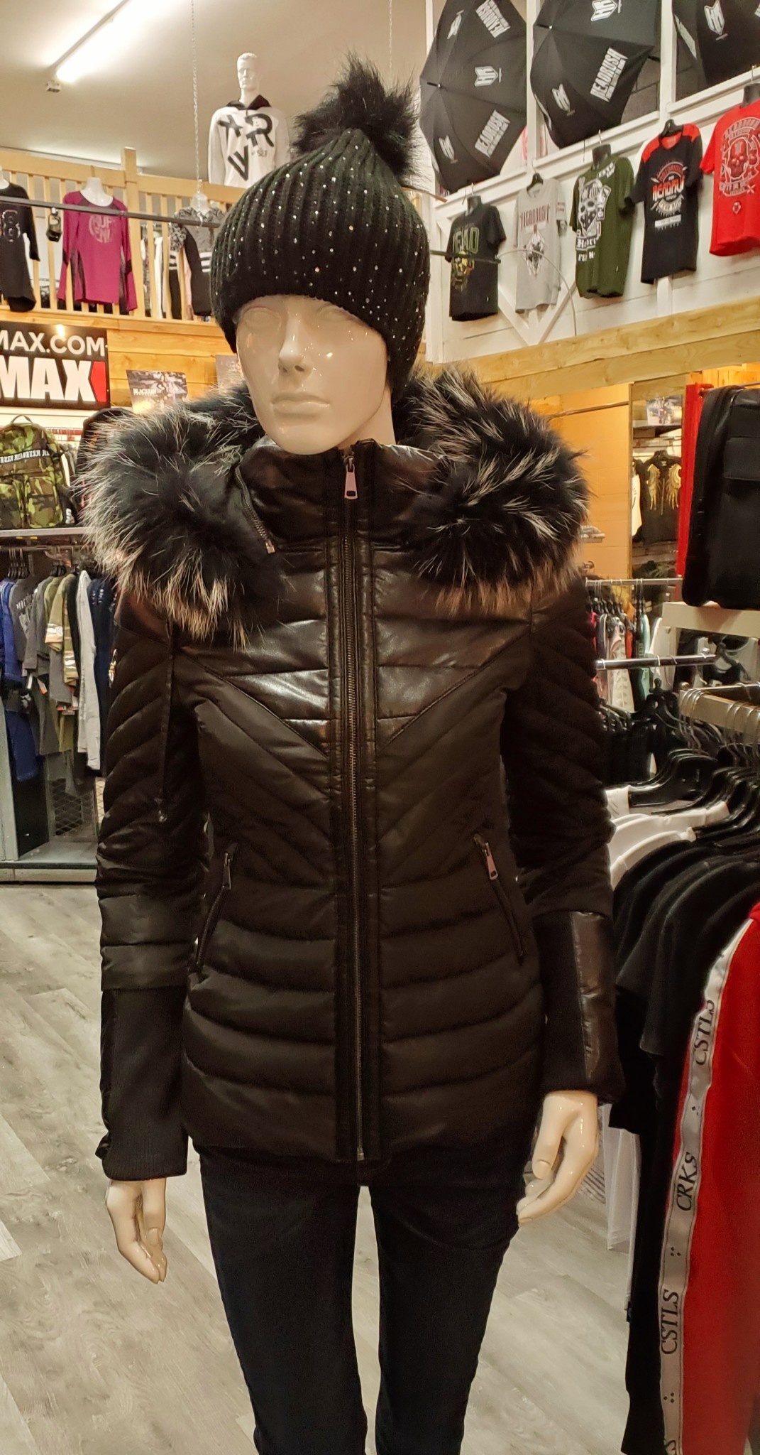 manteau hiver femme karv