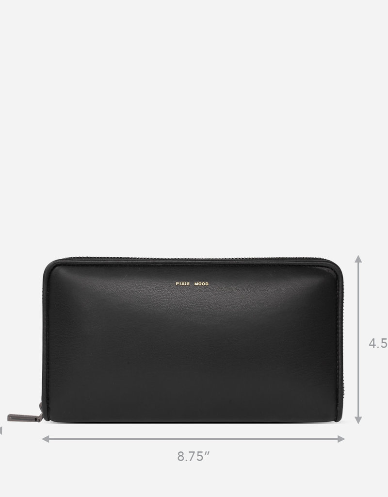 Pixie Mood Bubbly Wallet - Black