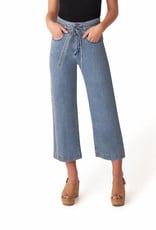 Silver Jeans Co. Belted Crop (26 length)