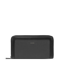 Pixie Mood Emma Ziparound Wallet - Black (recycled)