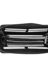 Pixie Mood Emma Ziparound Wallet - Black (recycled)