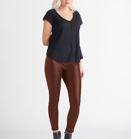 Dex High Waisted Faux Leather Legging