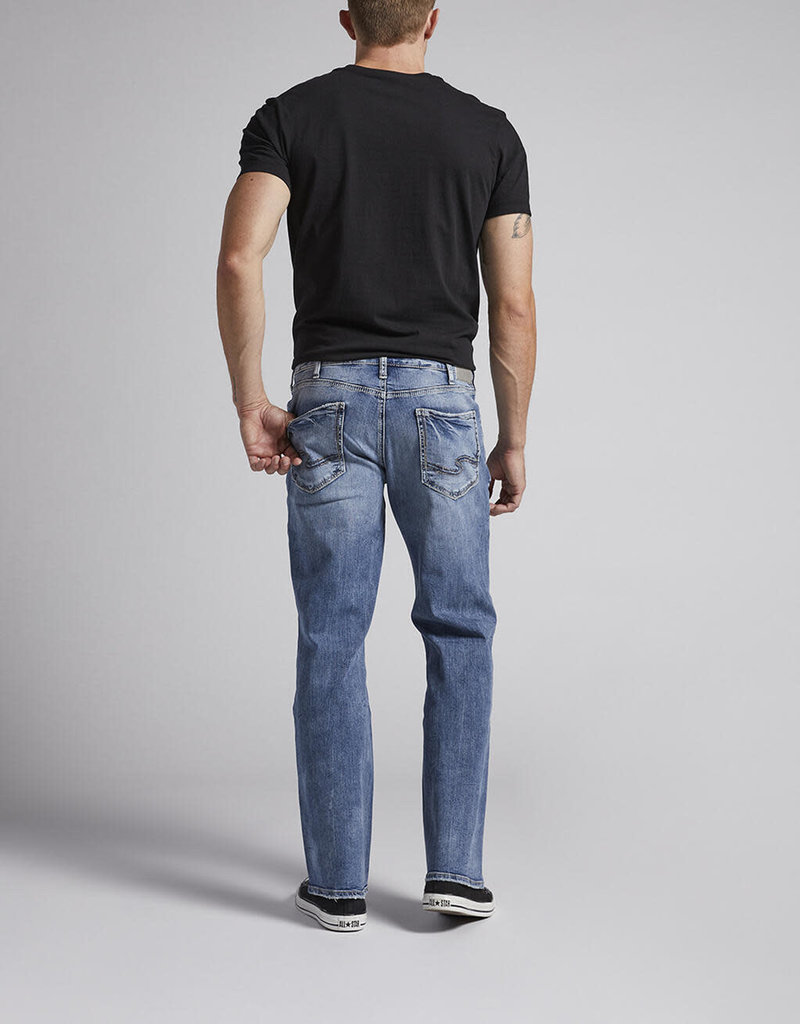 Silver Jeans® Men's Zac Dark Wash Jeans - Fort Brands