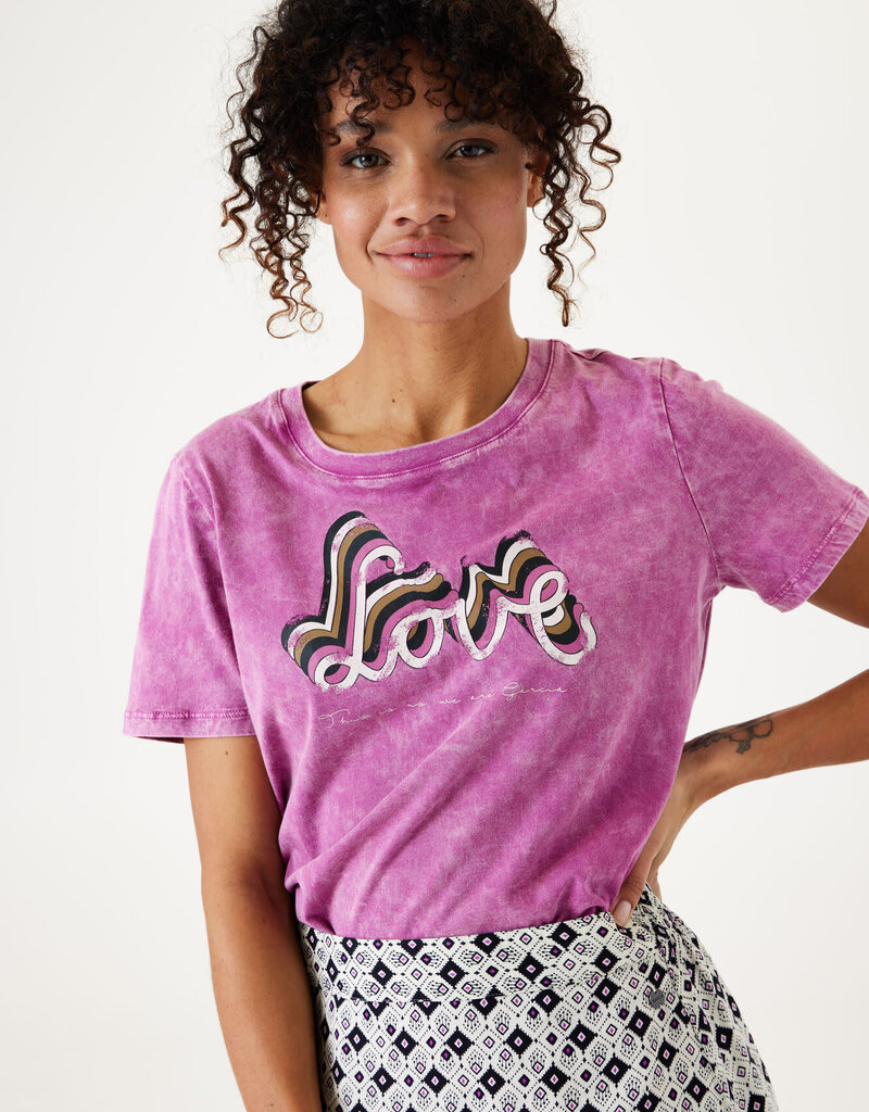 Garcia Love Print Tee SS