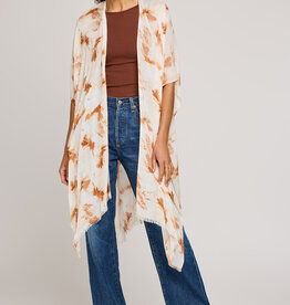 Gentle Fawn Mosaic Kimono - Sienna Petal