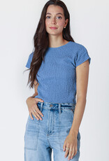 Dex SS Textured Tee
