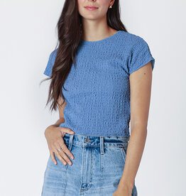 Dex SS Textured Tee