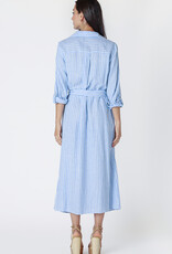 Dex LS Belted Shirtdress