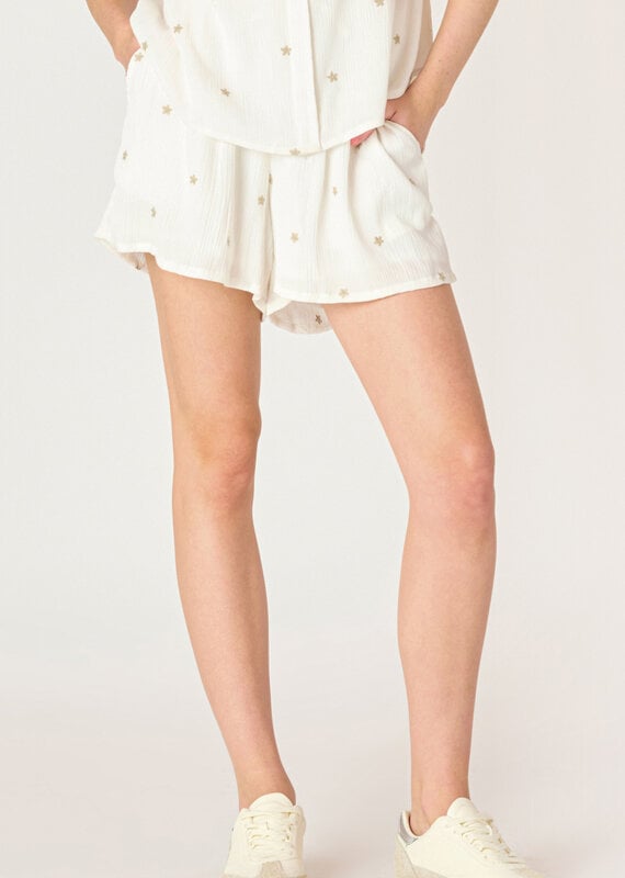 Dex Drawstring Embroidered Shorts