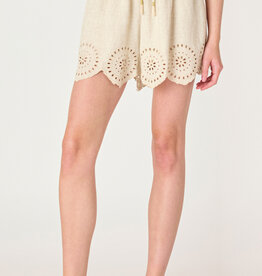 Dex Eyelet Pull On Shorts