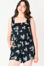 Dex SL Embroidered Square Neck Top