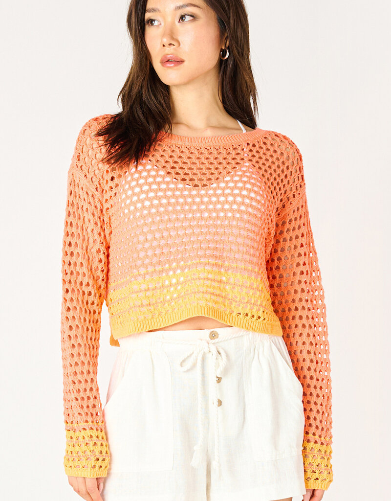 Dex LS Crochet Sweater