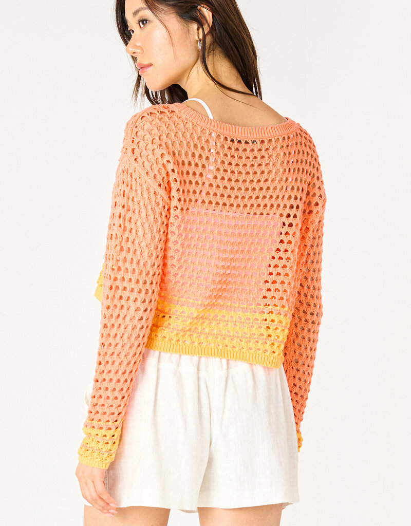 Dex LS Crochet Sweater
