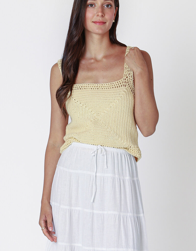 Dex SL Square Neck Crochet Top