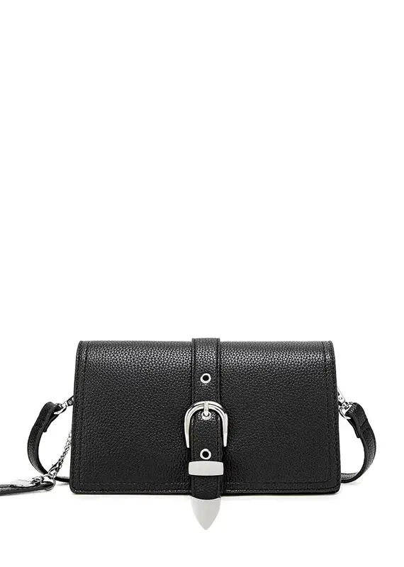 Pixie Mood Beau Crossbody - Black Pebbled
