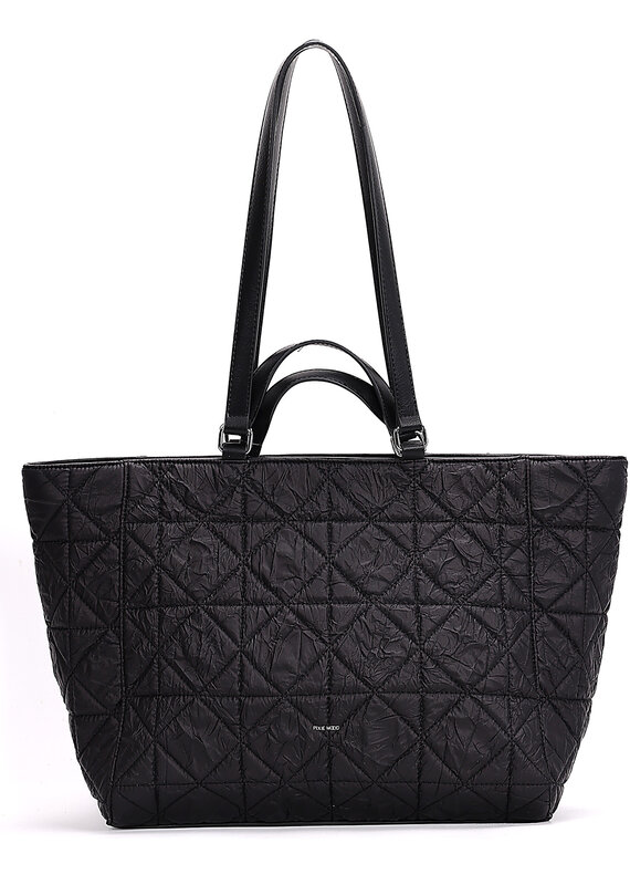 Pixie Mood Brenda Tote - Black Quilted