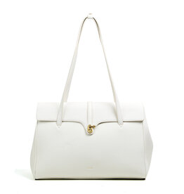 Pixie Mood Lock Tote - Coconut Cream