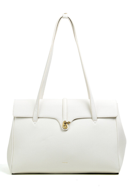 Pixie Mood Lock Tote - Coconut Cream