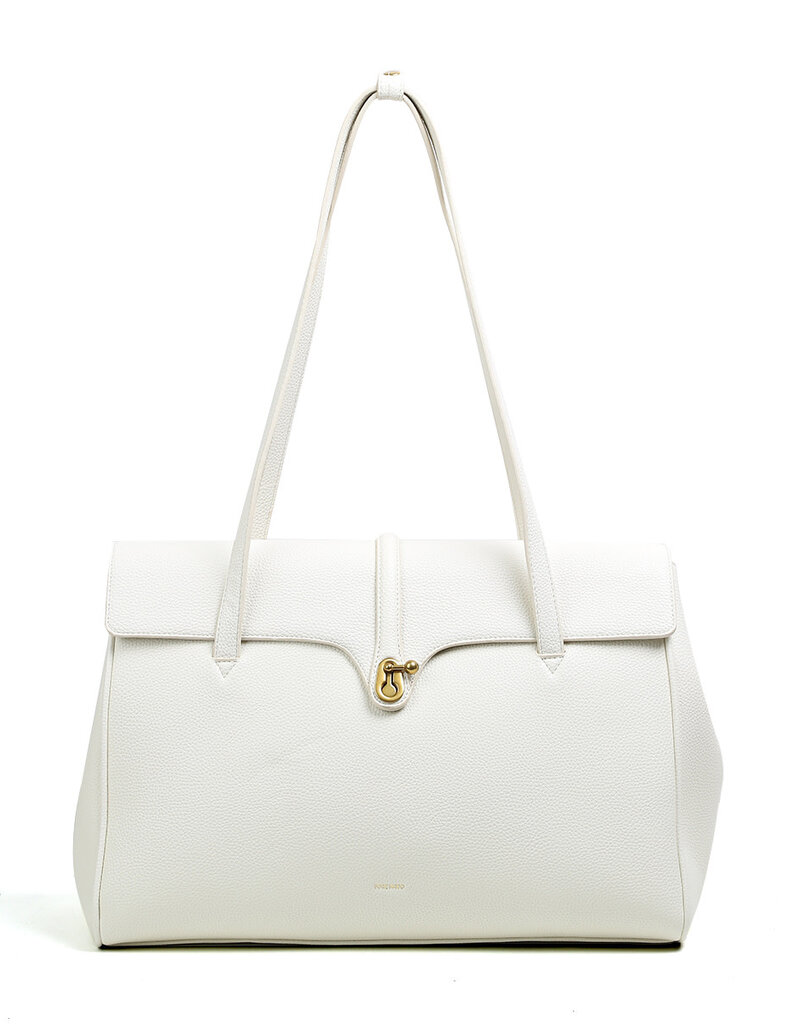 Pixie Mood Lock Tote - Coconut Cream