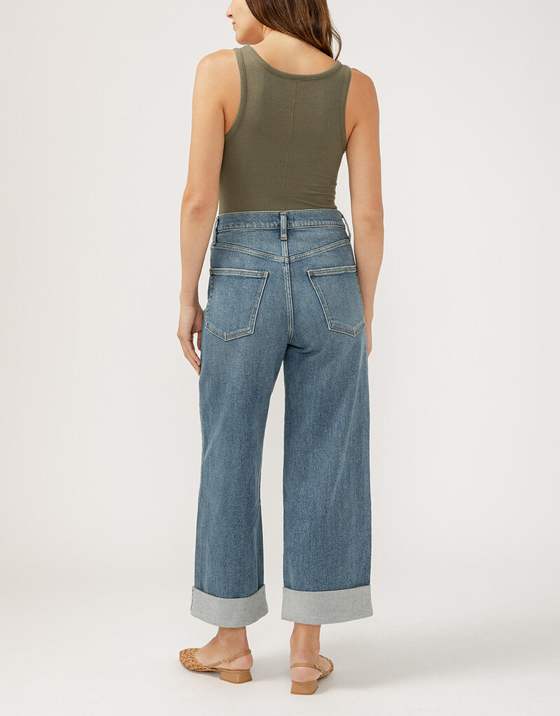 Silver Jeans Co. Be Easy Wide Leg Crop
