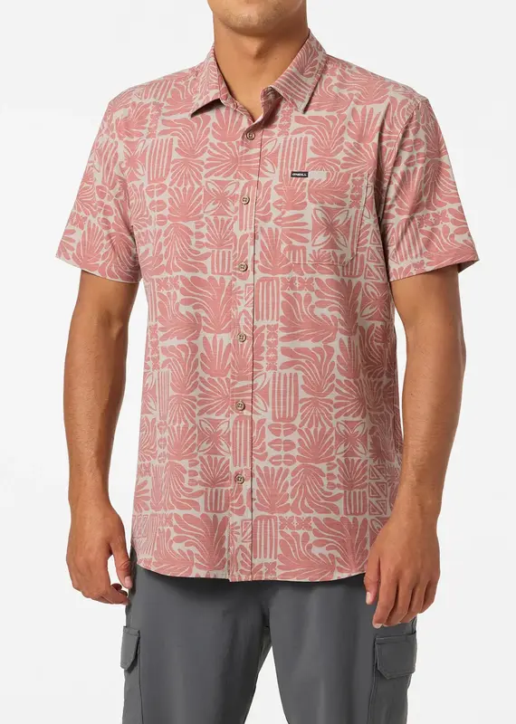 O'Neill UPF Slub SS Collared shirt