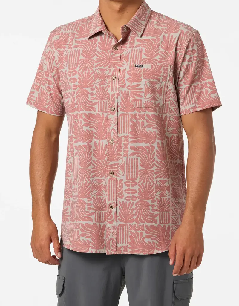 O'Neill UPF Slub SS Collared shirt