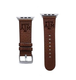 AFFINITY BANDS AFFINITY BANDS 38/40MM LEATHER WATCH BAND BROWN S
